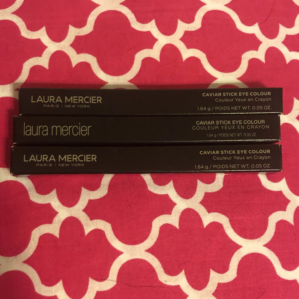 3 Brand New Laura Mercier Caviar Eye Colours